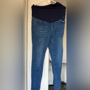 Pregnancy blue Jeans
